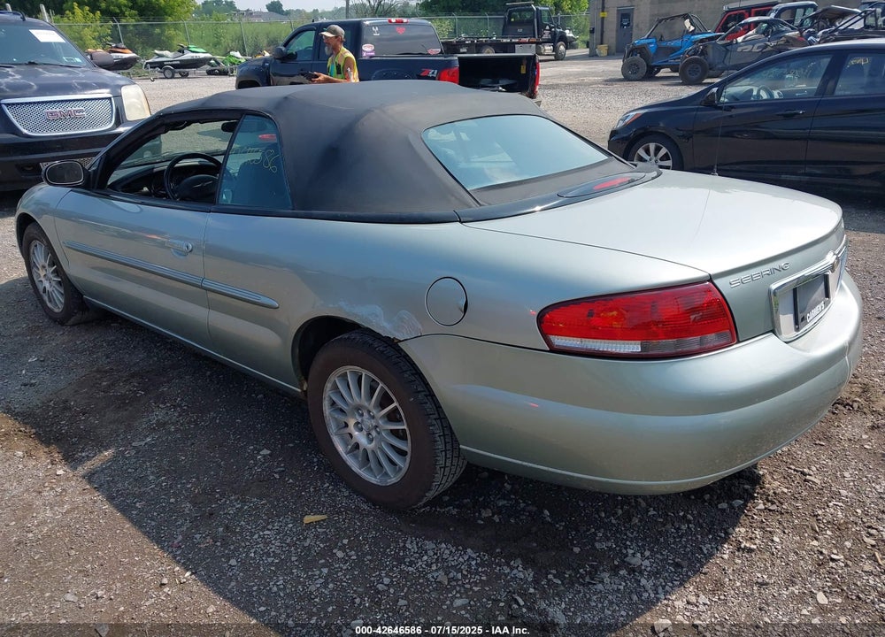 2005 CHRYSLER SEBRING TOURING VIN: 1C3EL55R85N567038