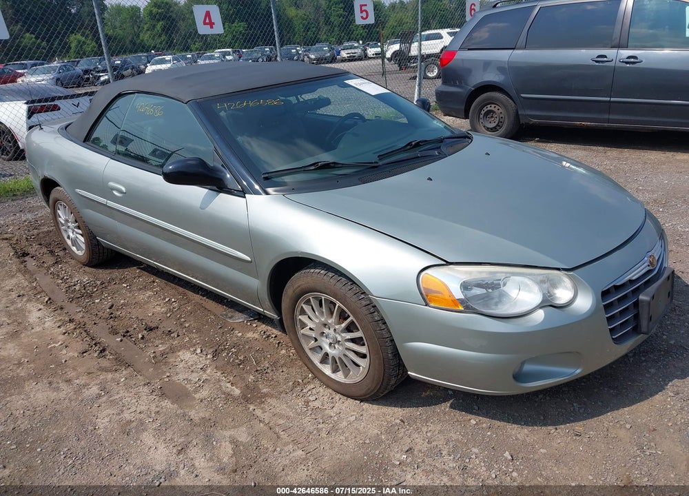 2005 CHRYSLER SEBRING TOURING VIN: 1C3EL55R85N567038