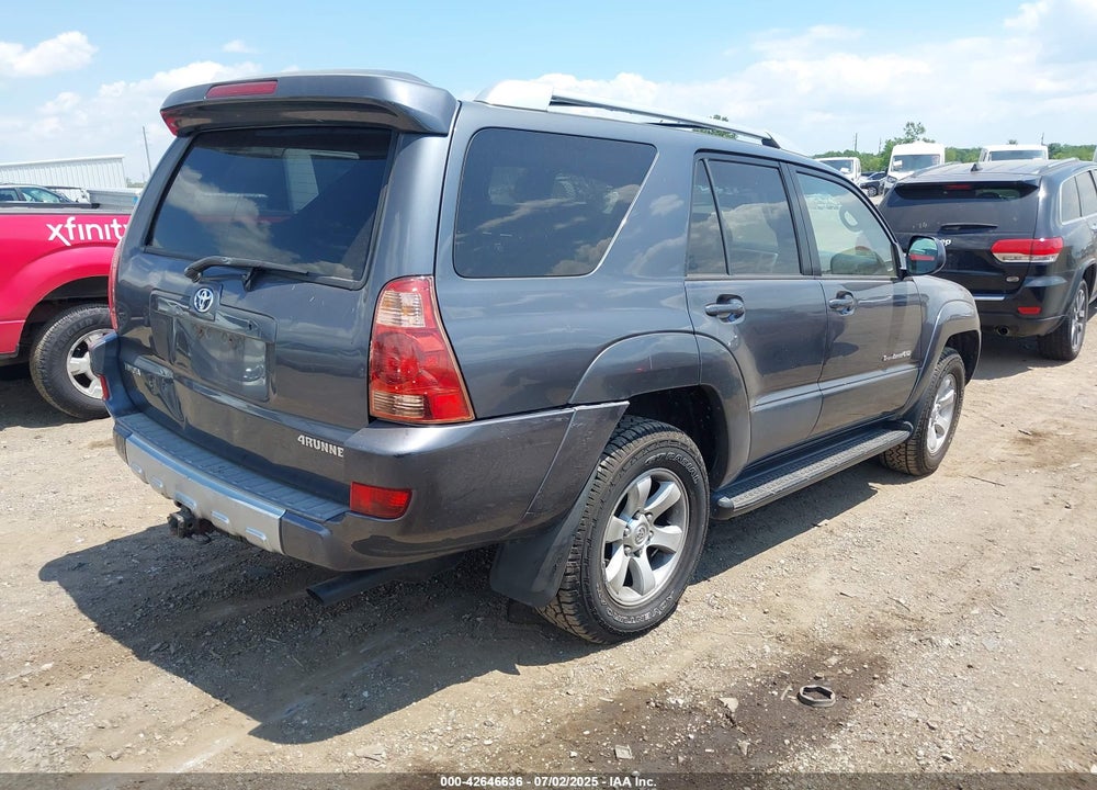 2005 TOYOTA 4RUNNER SR5 SPORT V6 VIN: JTEBU14R350060207