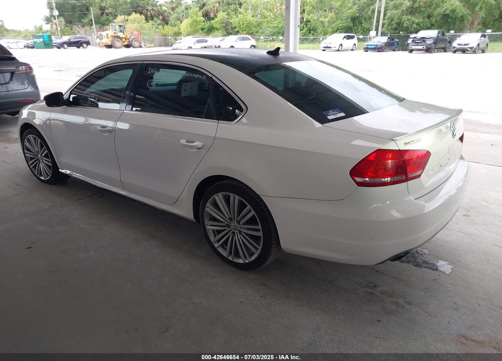 2014 VOLKSWAGEN PASSAT VIN: 1VWBT7A38EC078773
