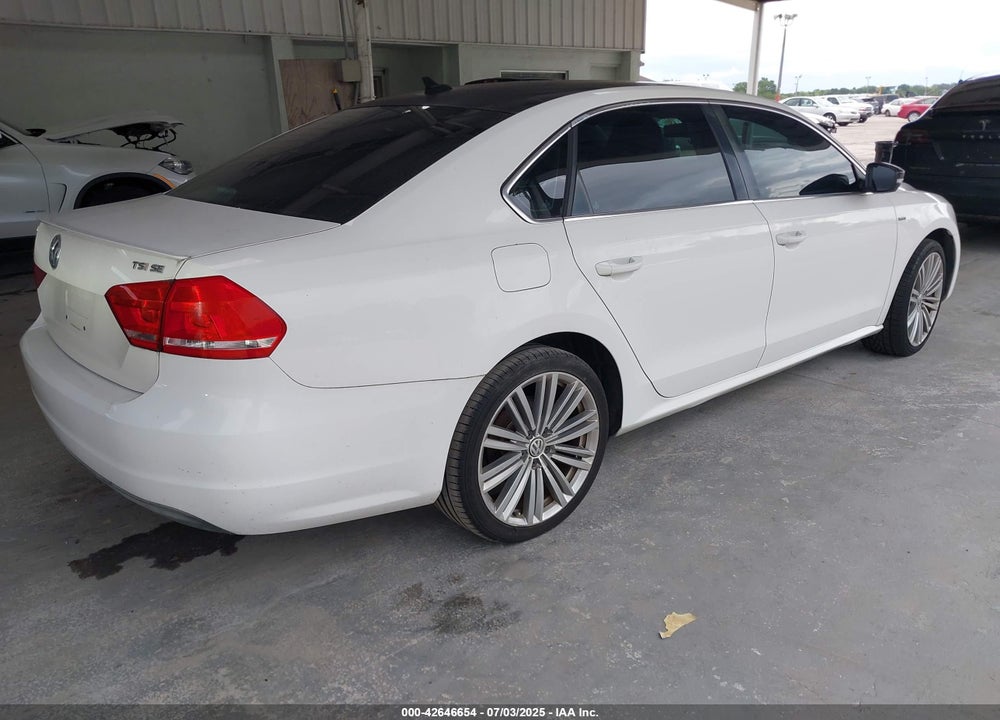2014 VOLKSWAGEN PASSAT VIN: 1VWBT7A38EC078773