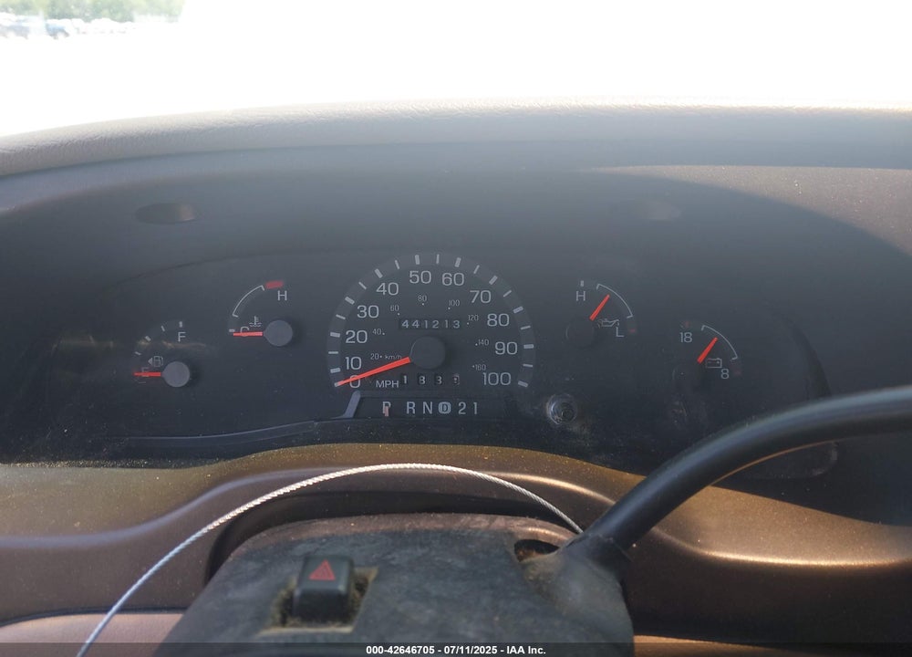 1998 FORD E-350 COMMERCIAL/RECREATIONAL VIN: 1FTSS34L7WHB26388