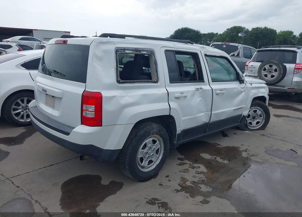 2016 JEEP PATRIOT VIN: 1C4NJPBA8GD715273