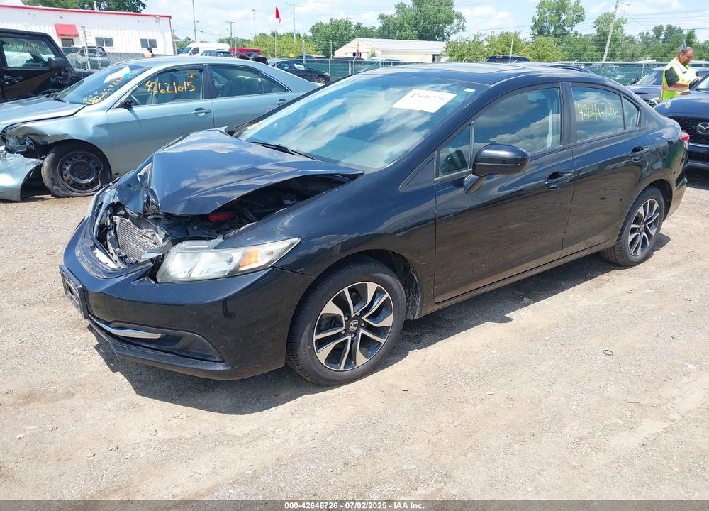 2014 HONDA CIVIC VIN: 2HGFB2F85EH538517