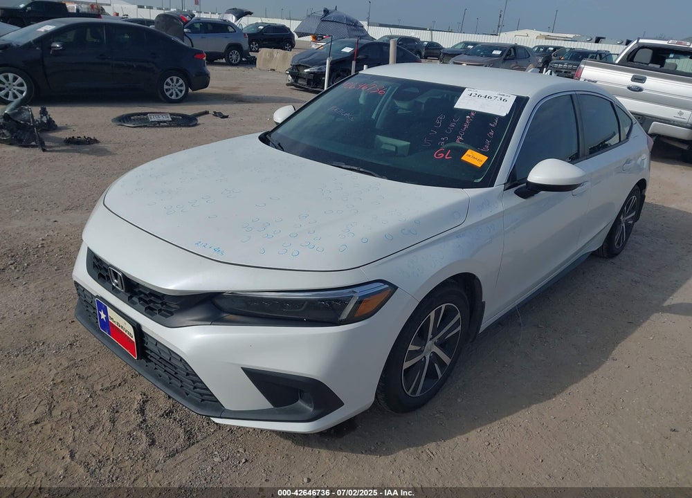 2023 HONDA CIVIC VIN: 19XFL2H52PE020023