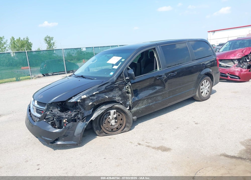 2016 DODGE GRAND CARAVAN SE VIN: 2C4RDGBG2GR100227