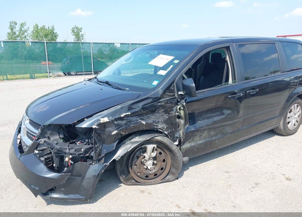 2016 DODGE GRAND CARAVAN SE VIN: 2C4RDGBG2GR100227