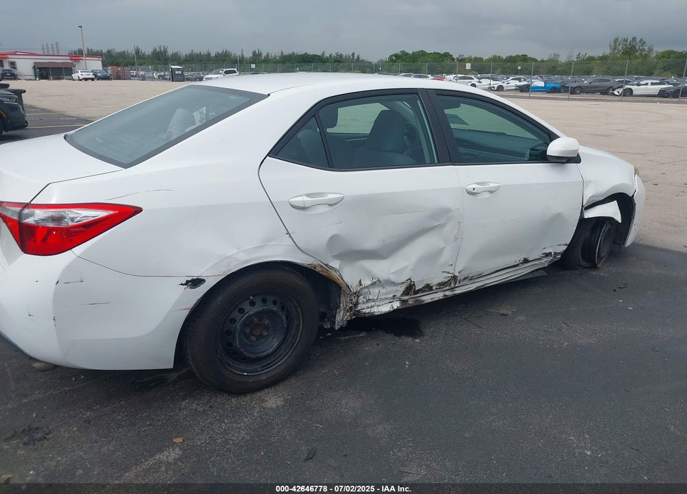 2014 TOYOTA COROLLA VIN: 2T1BURHE1EC053787