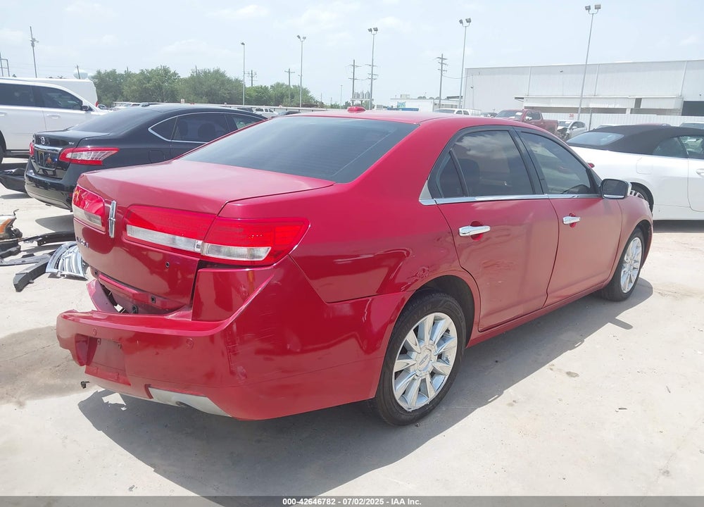 2011 LINCOLN MKZ VIN: 3LNHL2GC4BR763708