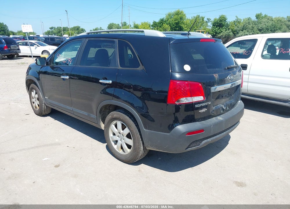 2012 KIA SORENTO VIN: 5XYKTDA20CG260792