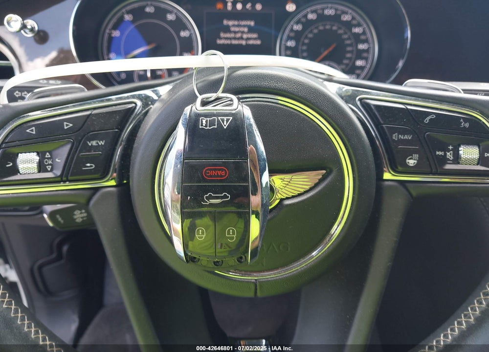 2019 BENTLEY BENTAYGA VIN: SJAAM2ZV8KC025346
