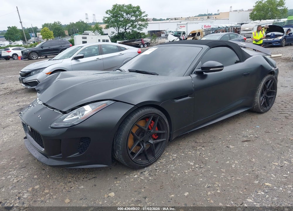 2014 JAGUAR F-TYPE VIN: SAJWA6GL6EMK00988