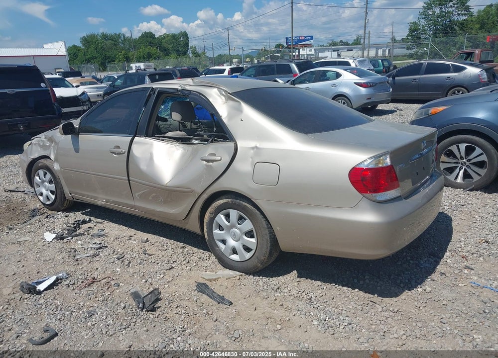 2006 TOYOTA CAMRY LE VIN: 4T1BE32K06U110523