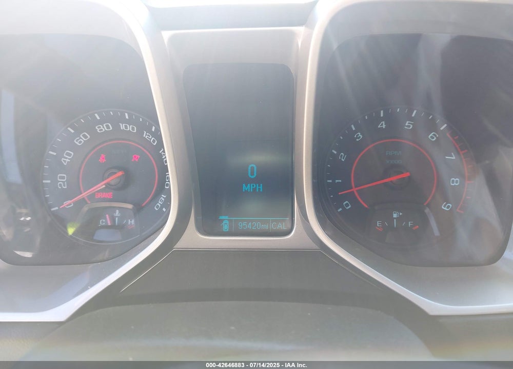 2013 CHEVROLET CAMARO VIN: 2G1FS1EW5D9214087