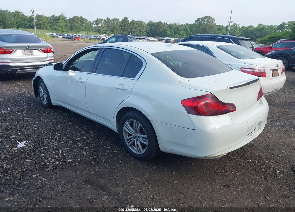 2012 INFINITI G37X VIN: JN1CV6AR4CM676580