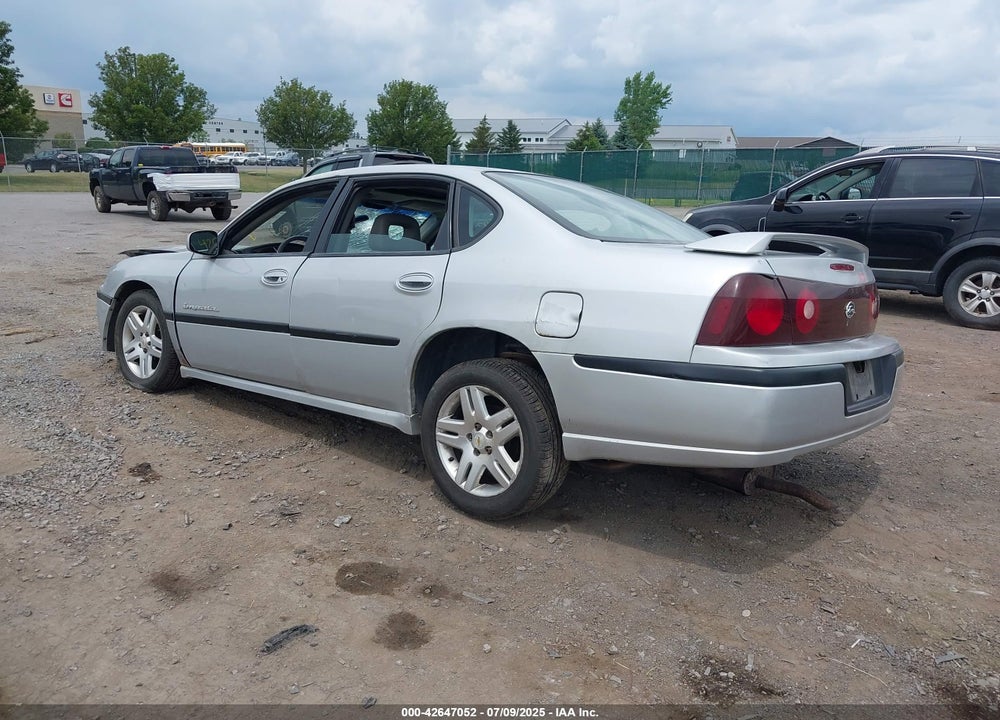 2003 CHEVROLET IMPALA LS VIN: 2G1WH52K739404947