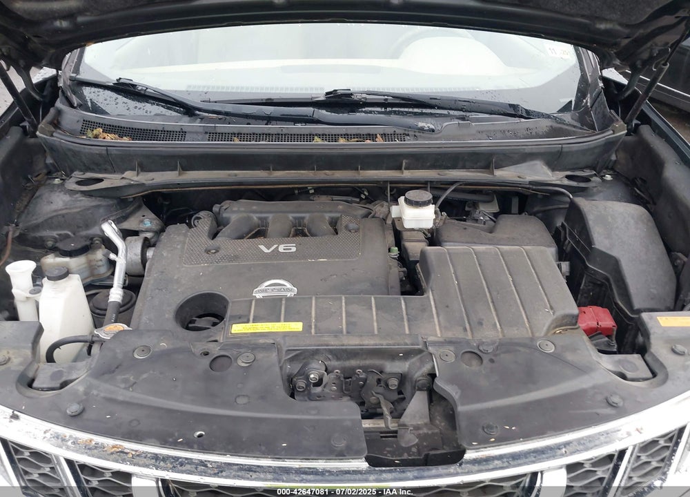 2011 NISSAN MURANO VIN: JN8AZ1MW5BW188579