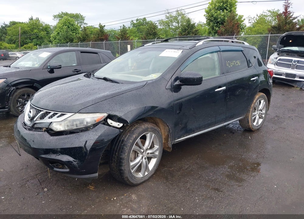 2011 NISSAN MURANO VIN: JN8AZ1MW5BW188579