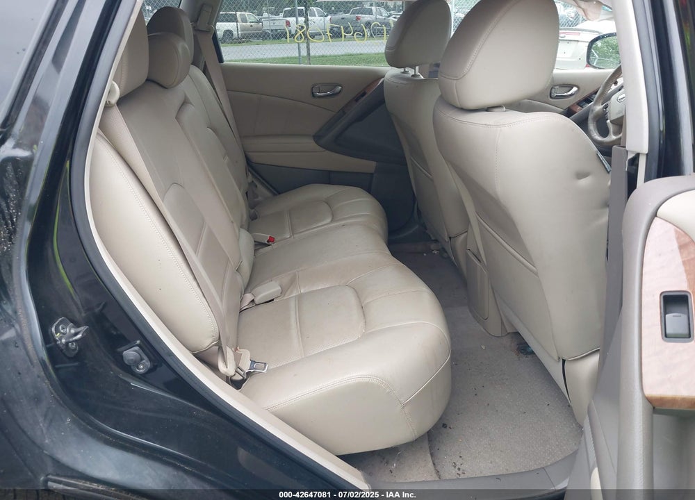 2011 NISSAN MURANO VIN: JN8AZ1MW5BW188579