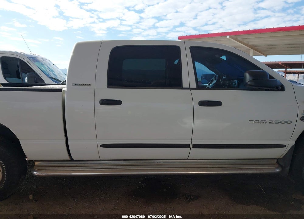 2006 DODGE RAM 2500 VIN: 3D7KS29C16G142668