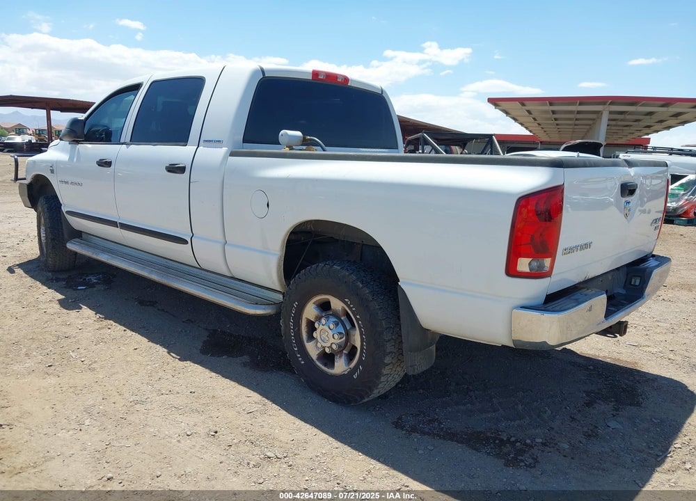 2006 DODGE RAM 2500 VIN: 3D7KS29C16G142668