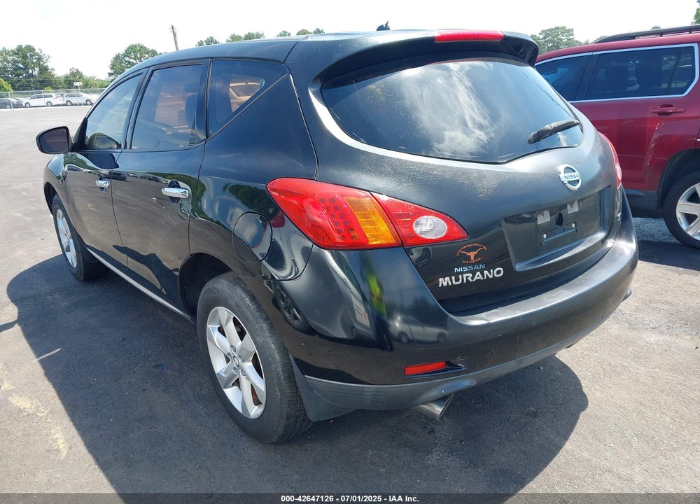 2009 NISSAN MURANO VIN: JN8AZ18U29W029232
