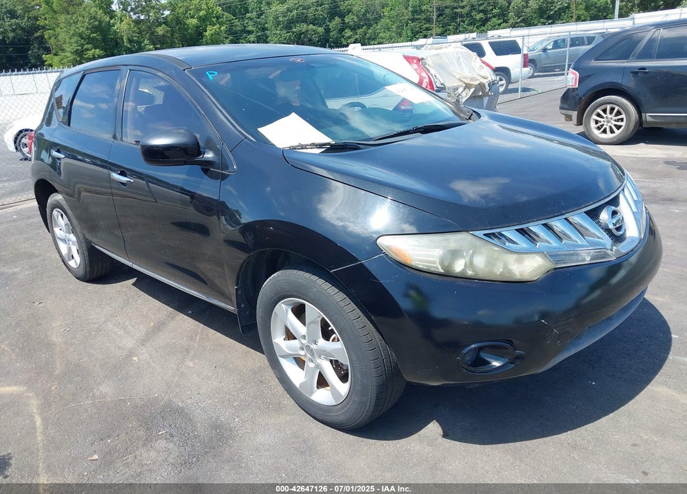2009 NISSAN MURANO VIN: JN8AZ18U29W029232