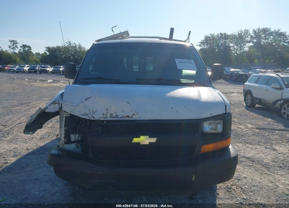 2011 CHEVROLET EXPRESS 2500 WORK VAN VIN: 1GCWGFCA5B1176391