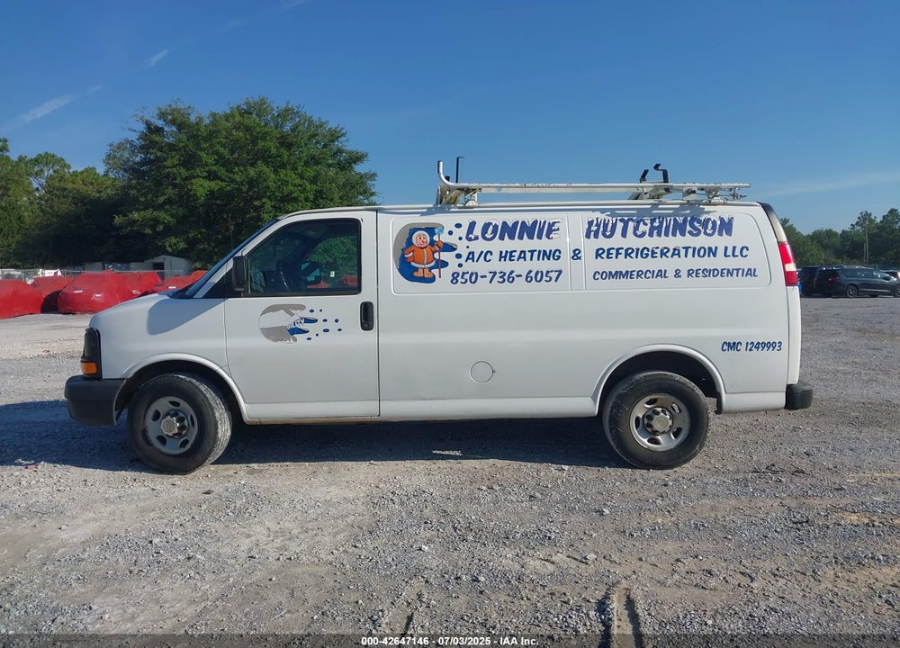 2011 CHEVROLET EXPRESS 2500 WORK VAN VIN: 1GCWGFCA5B1176391