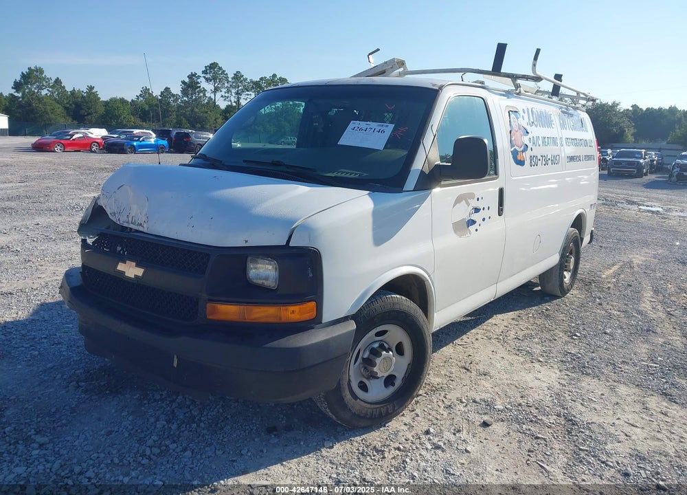 2011 CHEVROLET EXPRESS 2500 WORK VAN VIN: 1GCWGFCA5B1176391