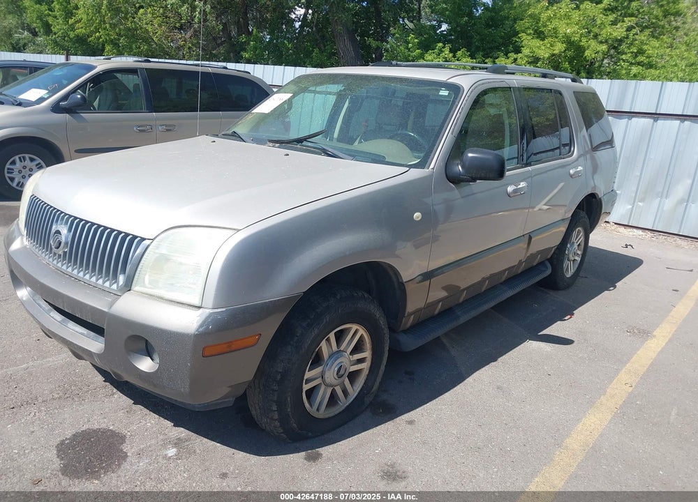 2004 MERCURY MOUNTAINEER VIN: 4M2ZU86W84UJ05710