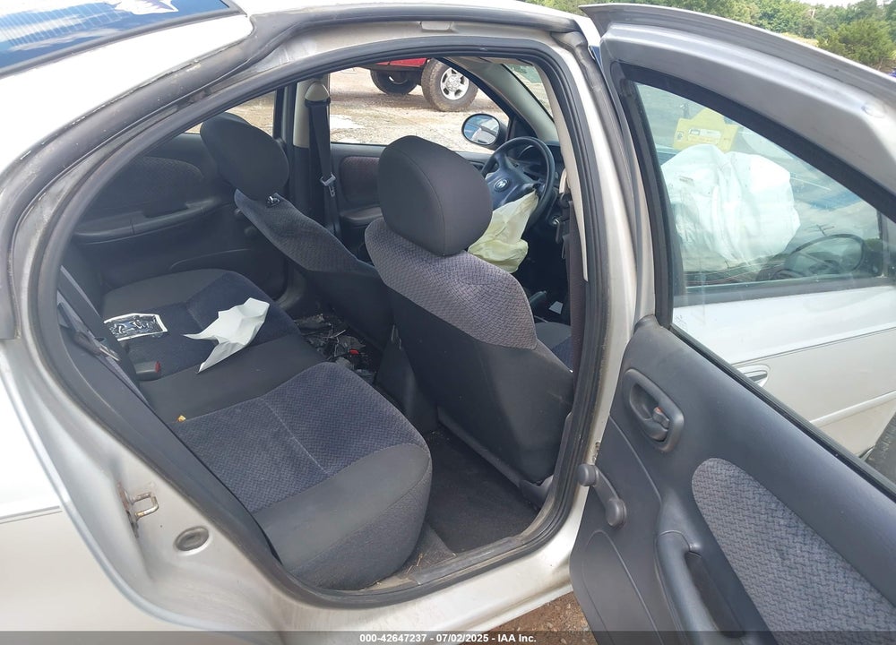 2002 DODGE NEON VIN: 1B3ES56C92D658539