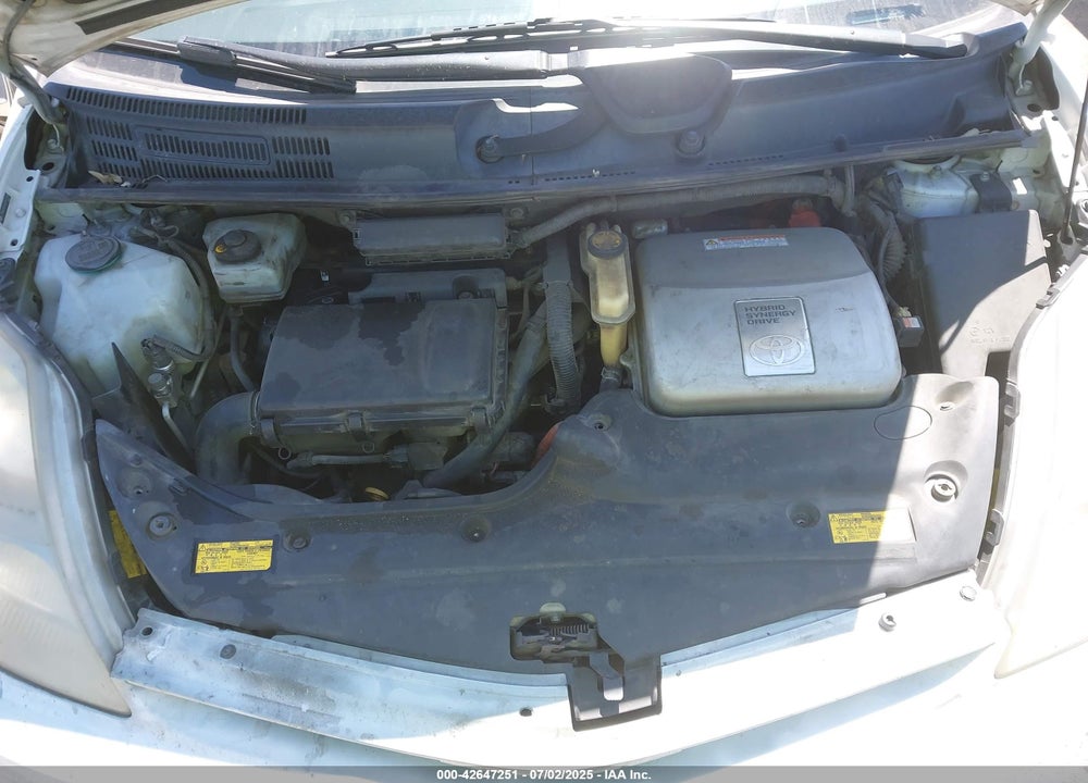 2008 TOYOTA PRIUS VIN: JTDKB20U183312789