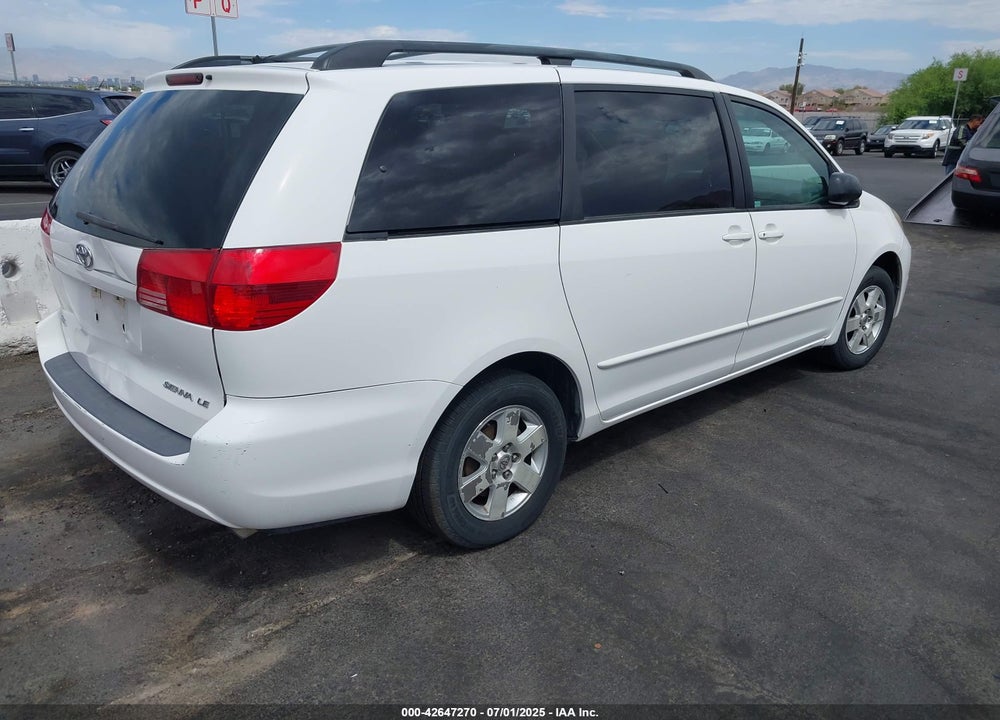 2004 TOYOTA SIENNA LE VIN: 5TDZA23C84S081189
