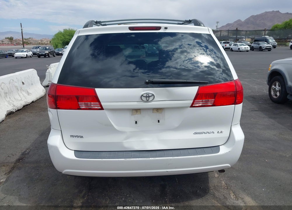 2004 TOYOTA SIENNA LE VIN: 5TDZA23C84S081189