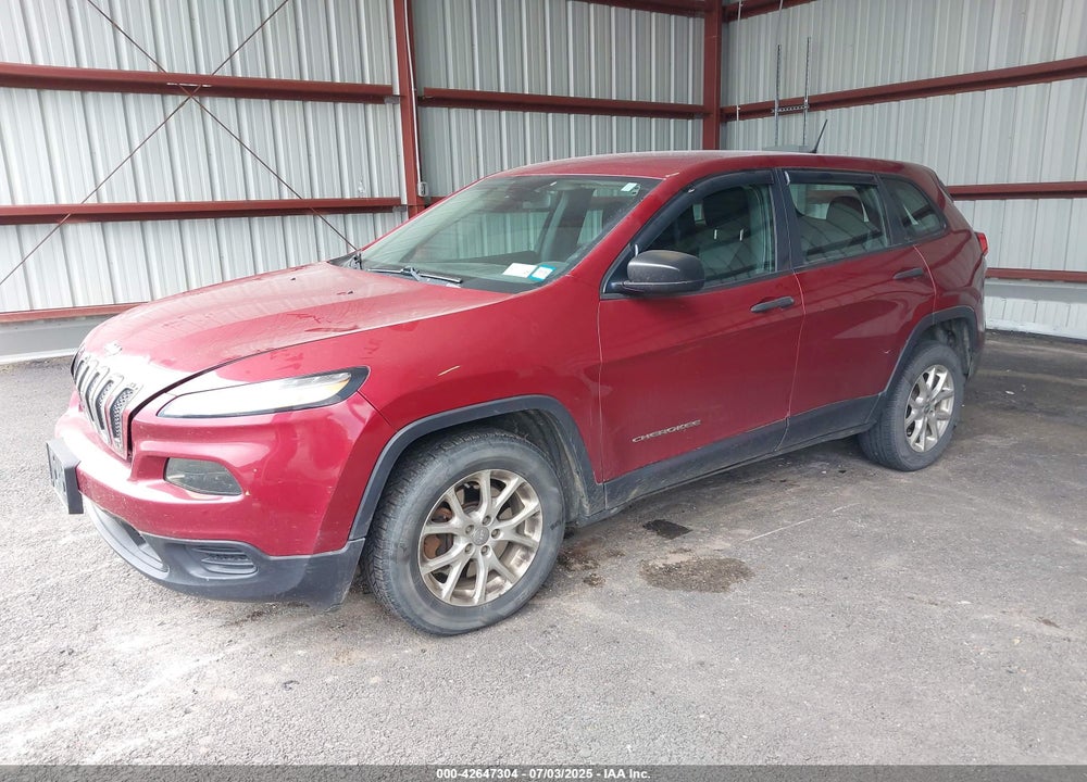 2014 JEEP CHEROKEE VIN: 1C4PJMAB3EW252591