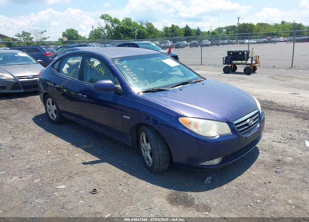 2007 HYUNDAI ELANTRA GLS/LIMITED/SE VIN: KMHDU46D87U026450