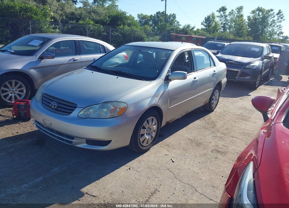 2004 TOYOTA COROLLA LE VIN: JTDBR32E942034327