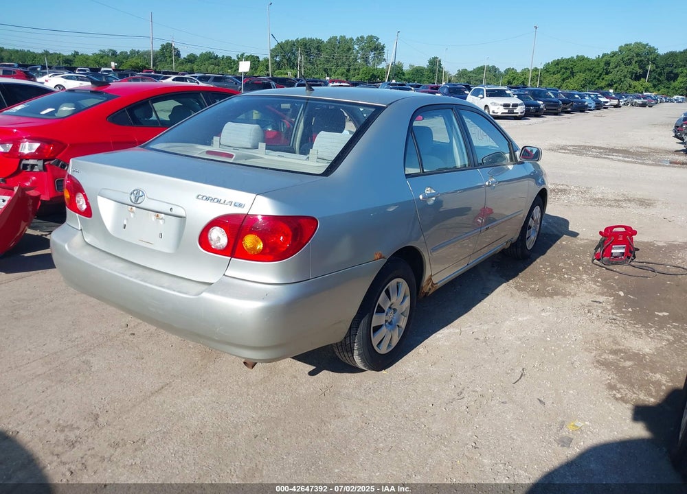 2004 TOYOTA COROLLA LE VIN: JTDBR32E942034327