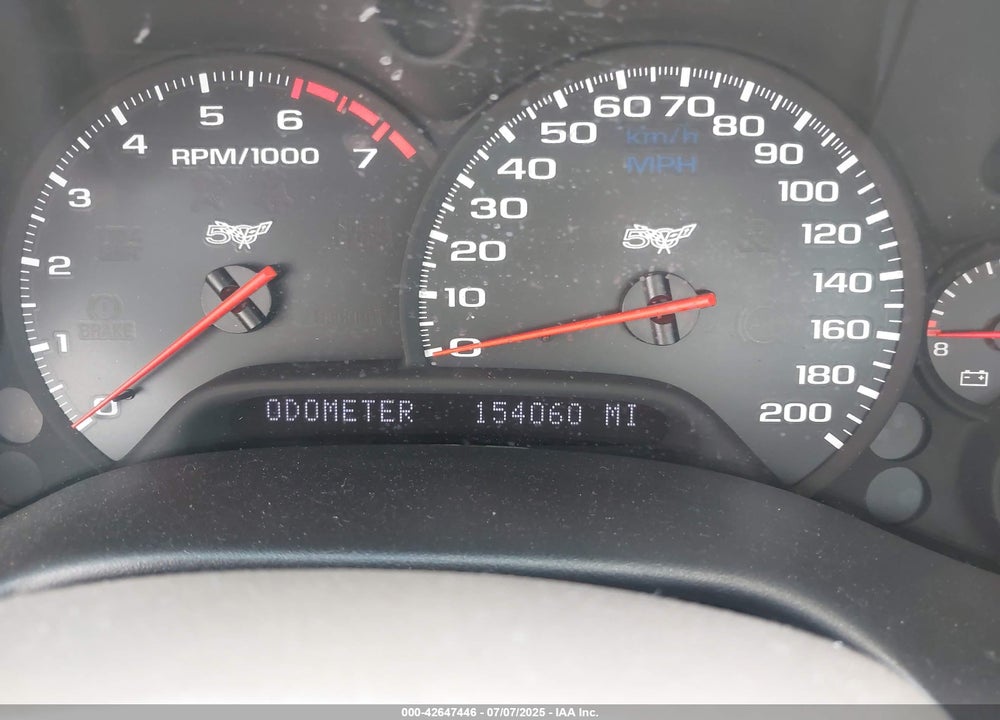 2003 CHEVROLET CORVETTE VIN: 1G1YY22G035124092