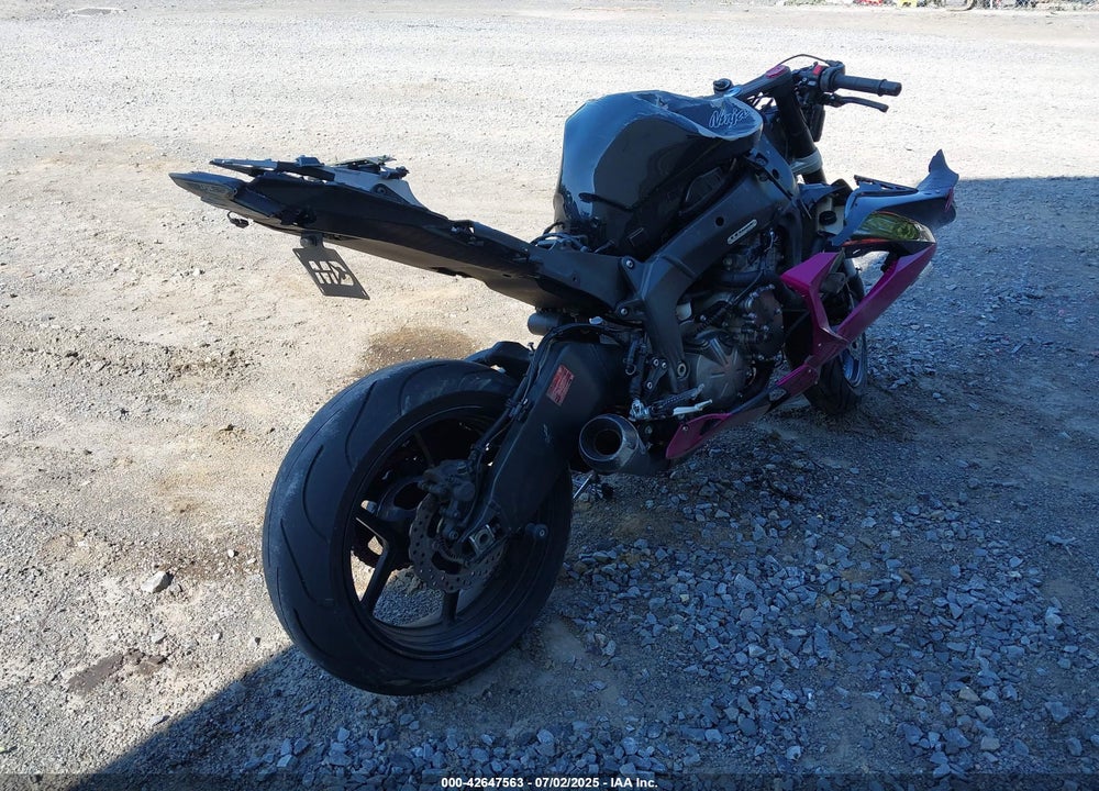 2013 KAWASAKI ZX636 E VIN: JKBZXJE15DA001502