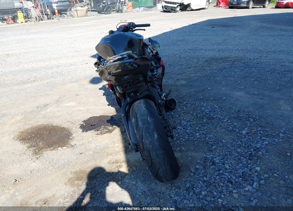 2013 KAWASAKI ZX636 E VIN: JKBZXJE15DA001502