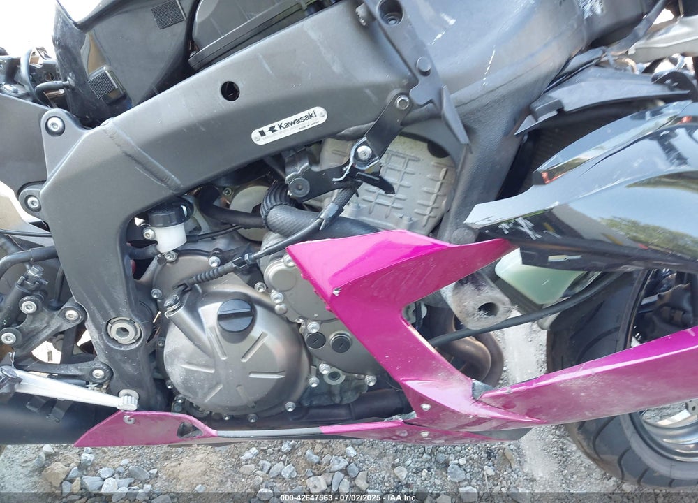 2013 KAWASAKI ZX636 E VIN: JKBZXJE15DA001502