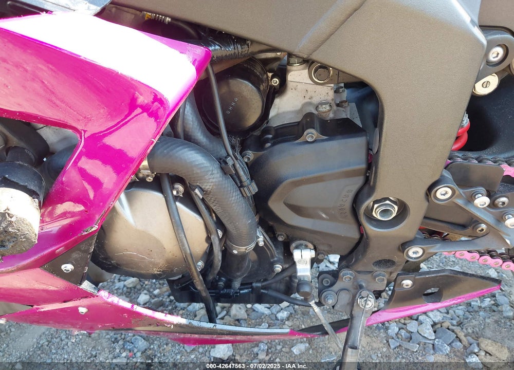2013 KAWASAKI ZX636 E VIN: JKBZXJE15DA001502