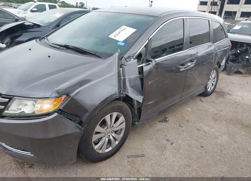 2016 HONDA ODYSSEY EX VIN: 5FNRL5H49GB086326