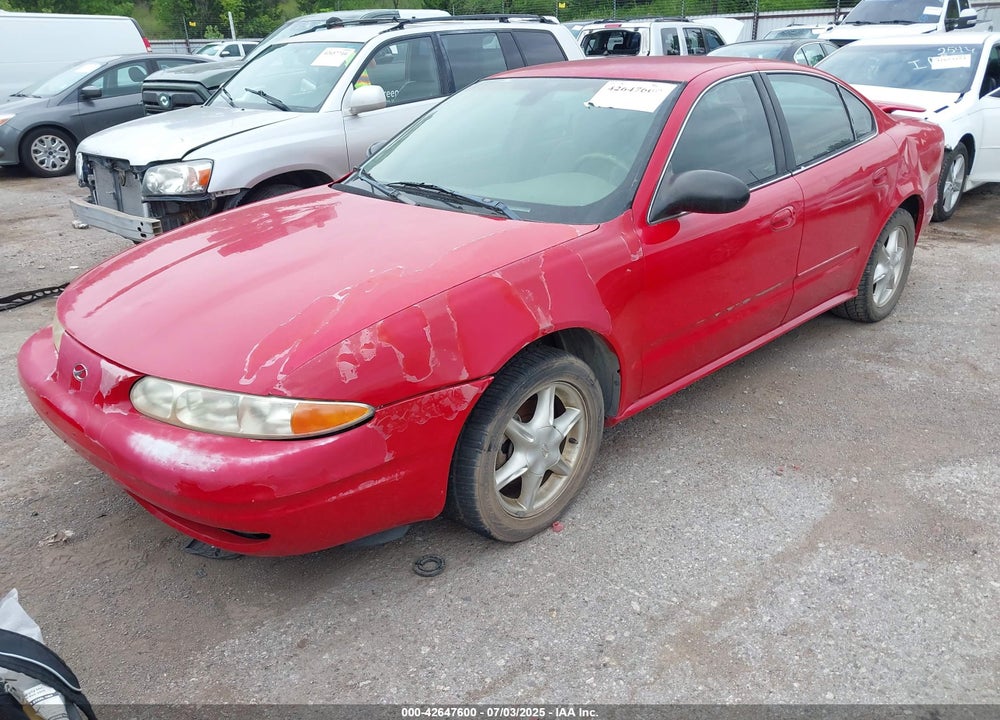 2003 OLDSMOBILE ALERO GL2 VIN: 1G3NL52E73C248638