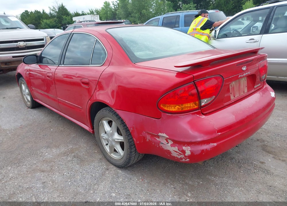 2003 OLDSMOBILE ALERO GL2 VIN: 1G3NL52E73C248638