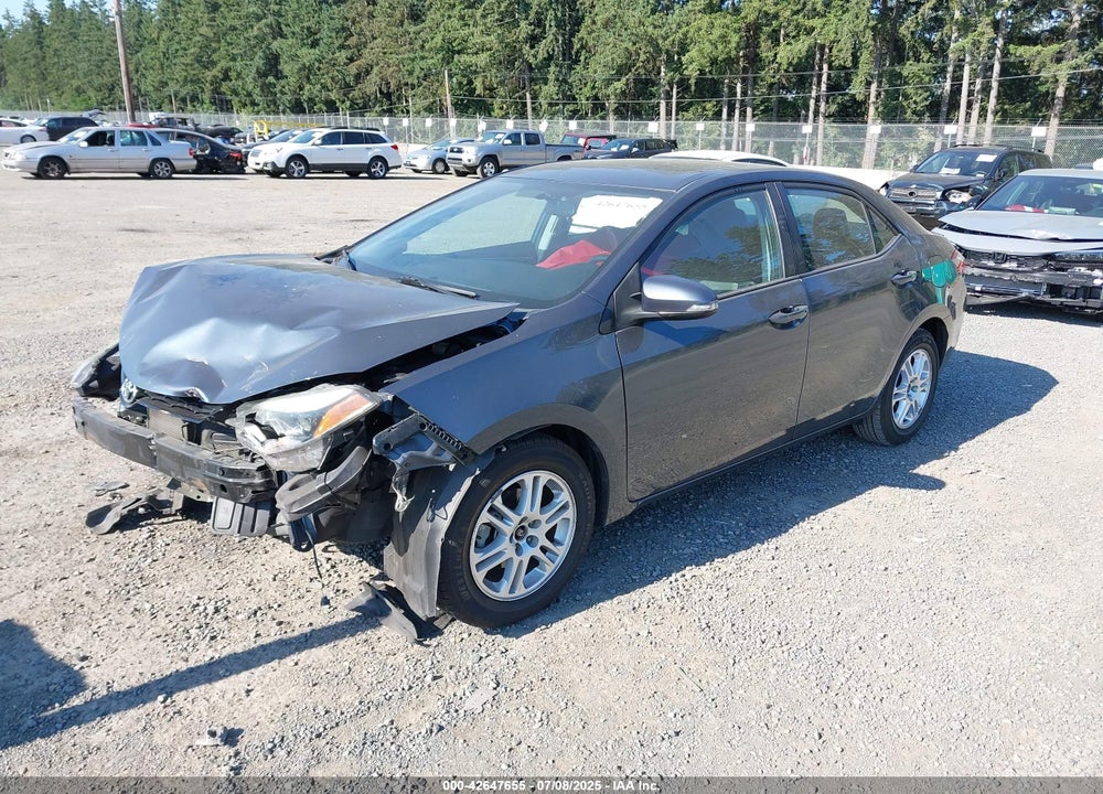 2015 TOYOTA COROLLA S PREMIUM VIN: 2T1BURHE2FC380846