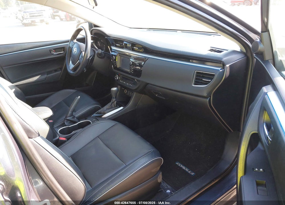 2015 TOYOTA COROLLA S PREMIUM VIN: 2T1BURHE2FC380846