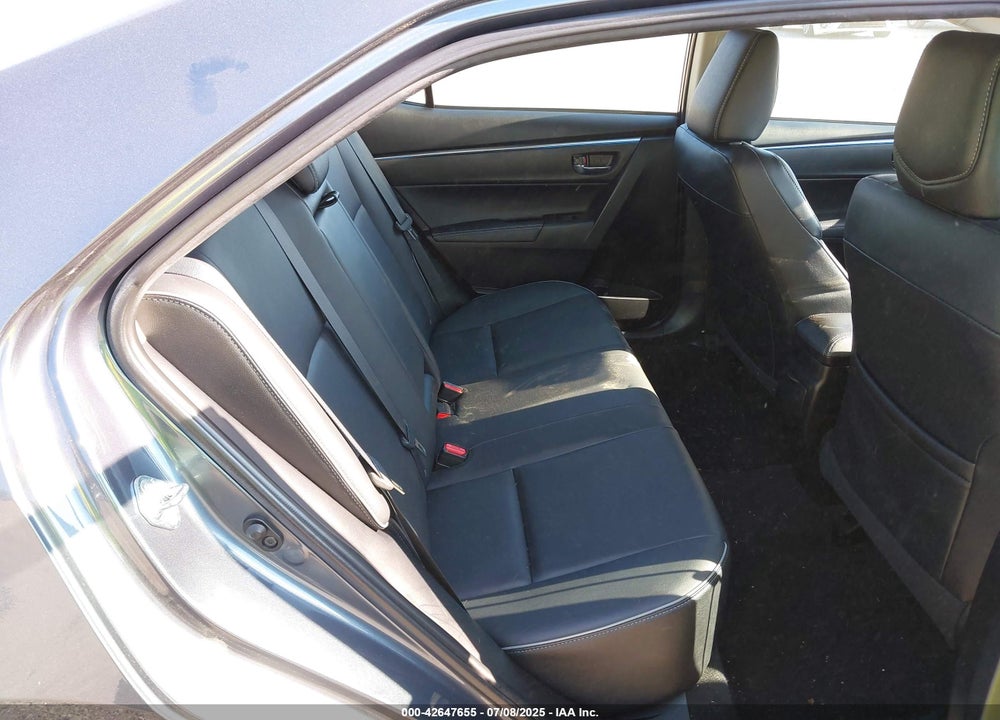 2015 TOYOTA COROLLA S PREMIUM VIN: 2T1BURHE2FC380846